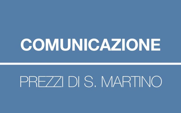 Prezzi di San Martino 2024