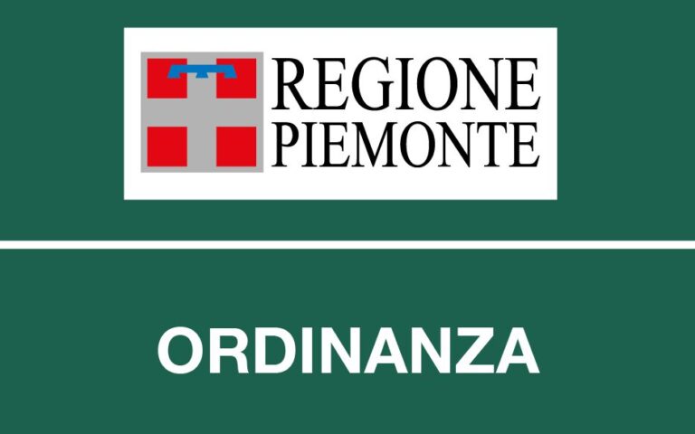 ORDINANZA ANTI-CALDO – Regione Piemonte